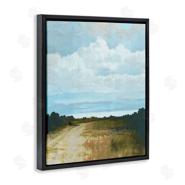 Stupell Industries Cloverfield & Co. | Atmospheric Blue Clouds Over Rural Country Path Wall Art
