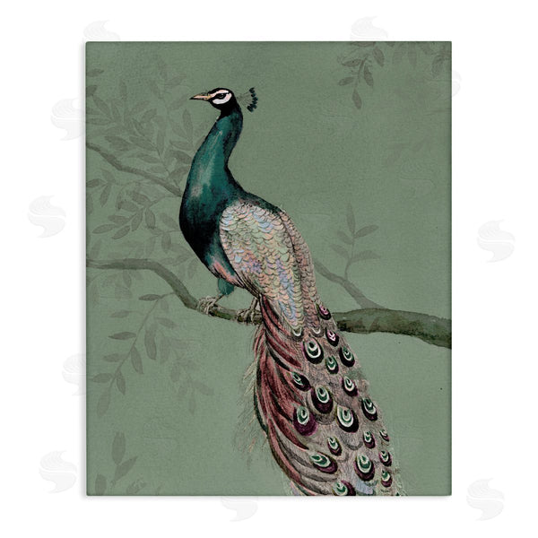 stupell industries Cloverfield & Co. | Regal Peacock on Branch