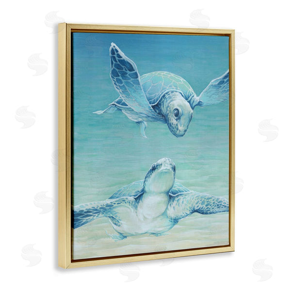 Stupell Industries Cloverfield & Co. | Sea Turtles Gazing