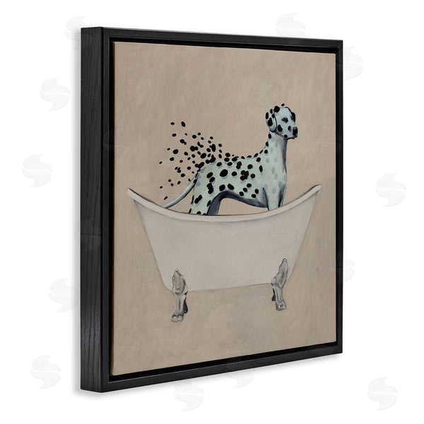 Stupell Industries Coco De Paris | Dalmatian Spots Washing Away Wall Art