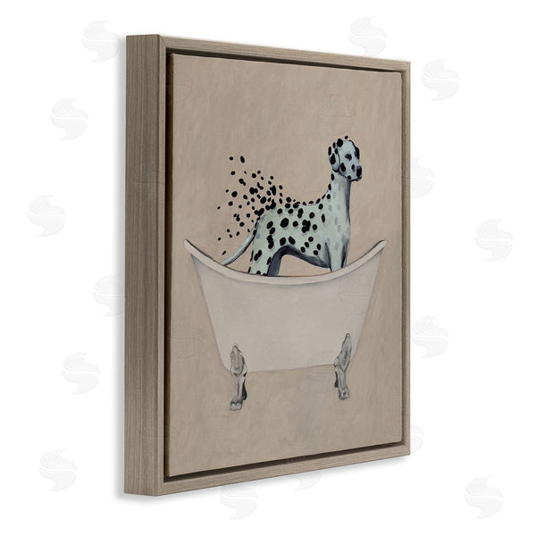 Stupell Industries Coco De Paris | Dalmatian Spots Washing Away Wall Art