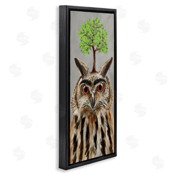 Stupell Industries Coco De Paris | Owl Tree Growing Wildlife Wall Art
