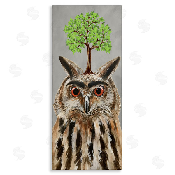 stupell industries Coco de Paris | Owl Tree Growing Wildlife Wall Art