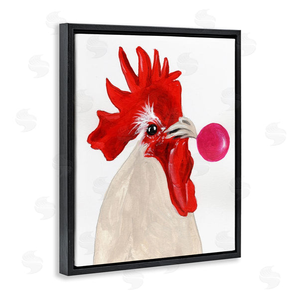 Stupell Industries Coco De Paris | Rooster Blowing Bubblegum Wall Art