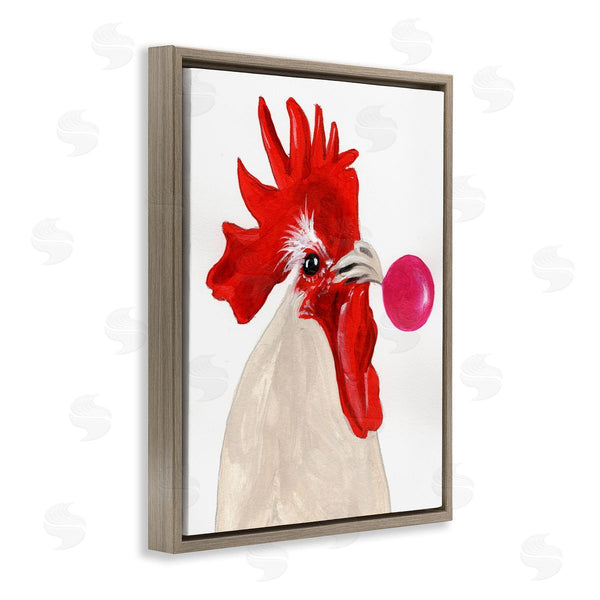 Stupell Industries Coco De Paris | Rooster Blowing Bubblegum Wall Art