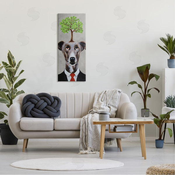 Stupell Industries Coco De Paris | Tree Growing Dog In Suit Wall Art