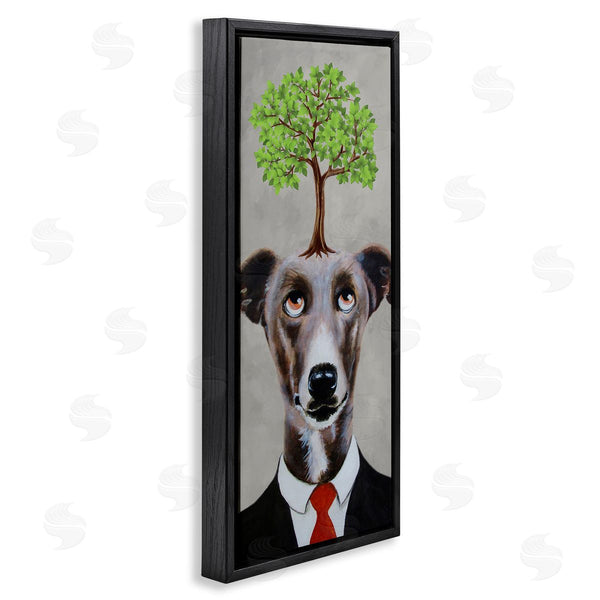 Stupell Industries Coco De Paris | Tree Growing Dog In Suit Wall Art
