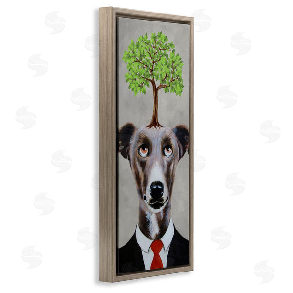 Stupell Industries Coco De Paris | Tree Growing Dog In Suit Wall Art