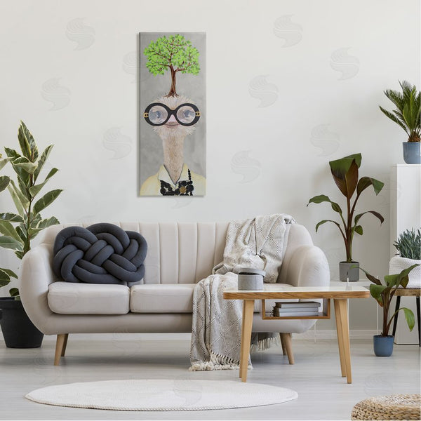 Stupell Industries Coco De Paris | Vintage Ostrich Fashion Tree Wall Art