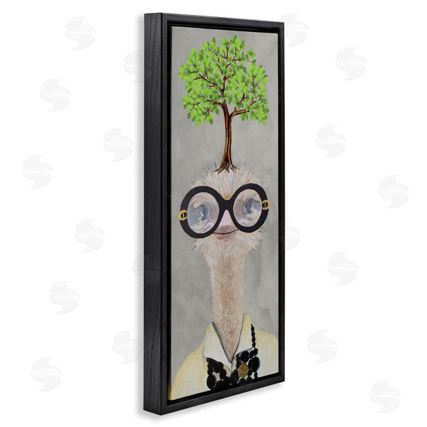 Stupell Industries Coco De Paris | Vintage Ostrich Fashion Tree Wall Art