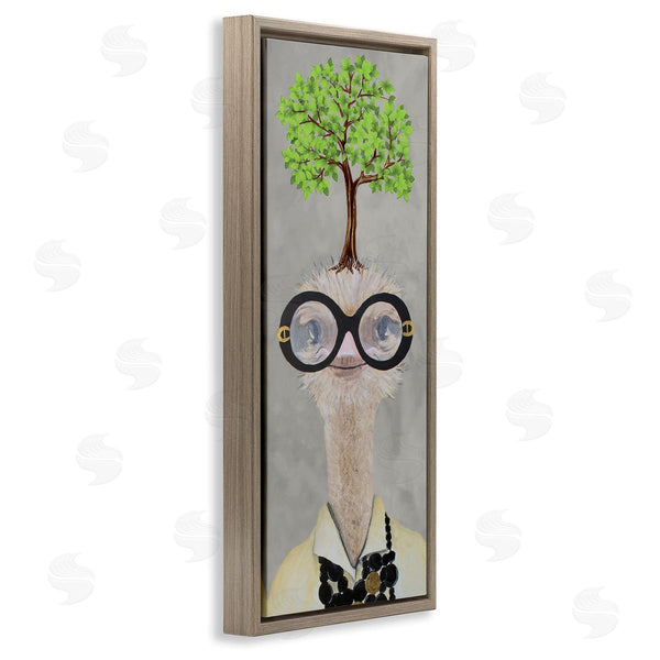 Stupell Industries Coco De Paris | Vintage Ostrich Fashion Tree Wall Art