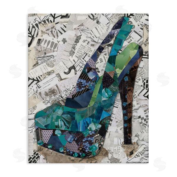 stupell industries Coco Good | Collaged High Heel Wall Art