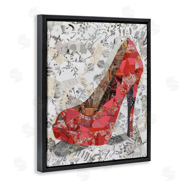 Stupell Industries Coco Good | Eclectic Glam Heel Wall Art