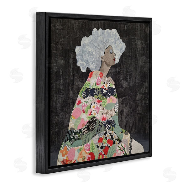 Stupell Industries Coco Good | Floral Dress Woman Wall Art