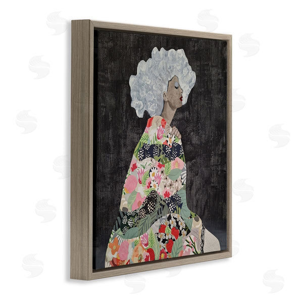 Stupell Industries Coco Good | Floral Dress Woman Wall Art