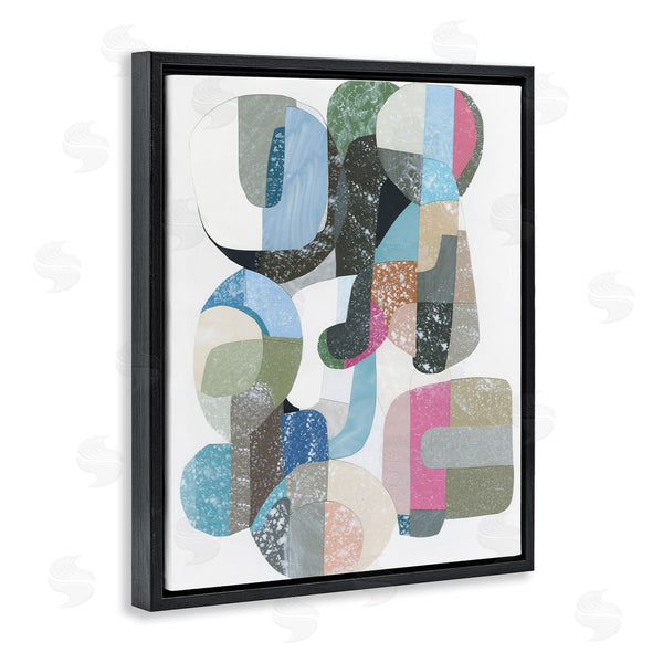 Stupell Industries Coco Good | Pastel Shapes Intertwined