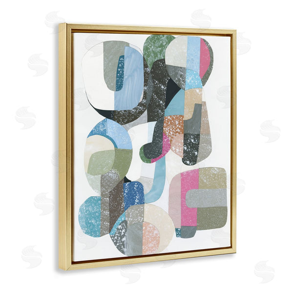 Stupell Industries Coco Good | Pastel Shapes Intertwined