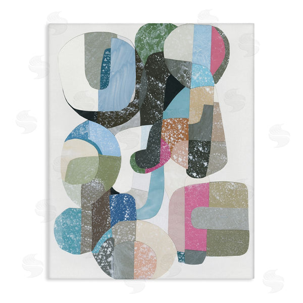 stupell industries Coco Good | Pastel Shapes Intertwined