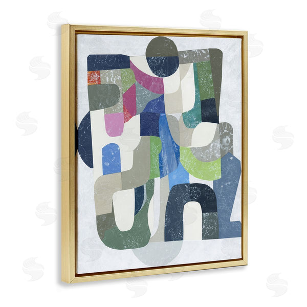 Stupell Industries Coco Good | Retro Geometrics On Grey