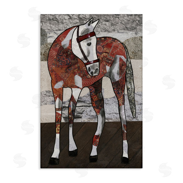 stupell industries Coco Good | Southwestern Patterned Foal Wall Art