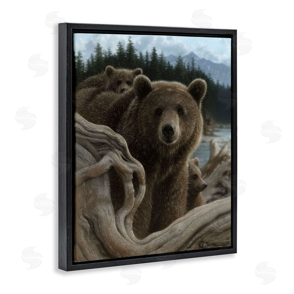 Stupell Industries Collin Bogle | Backpacking Mother Bear
