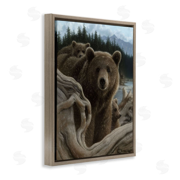 Stupell Industries Collin Bogle | Backpacking Mother Bear