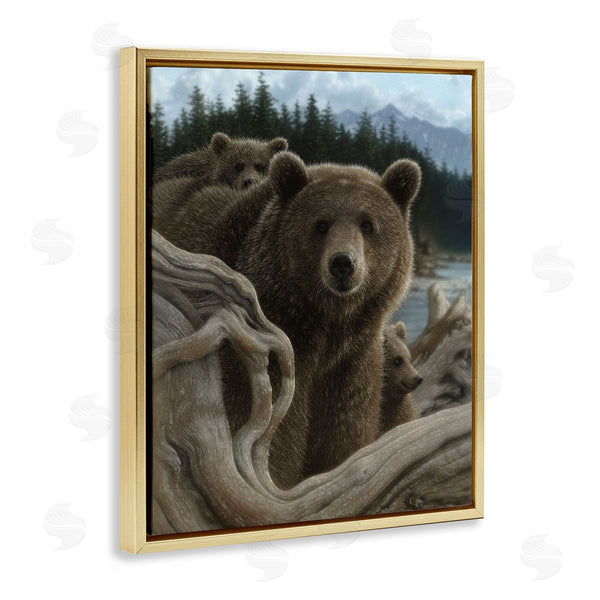 Stupell Industries Collin Bogle | Backpacking Mother Bear
