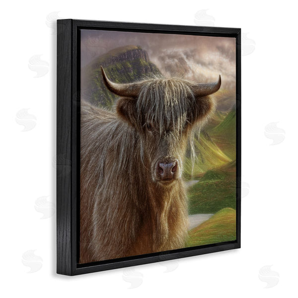 Stupell Industries Collin Bogle | Butterscotch Highland Cow