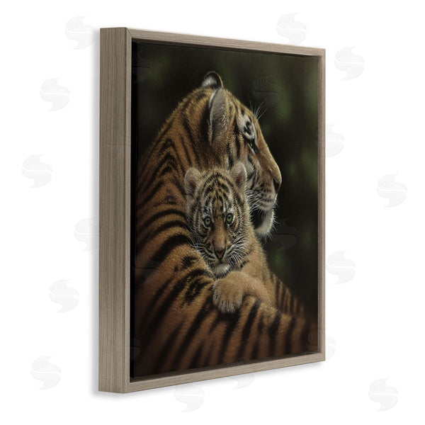 Stupell Industries Collin Bogle | Cherished Tiger Cub