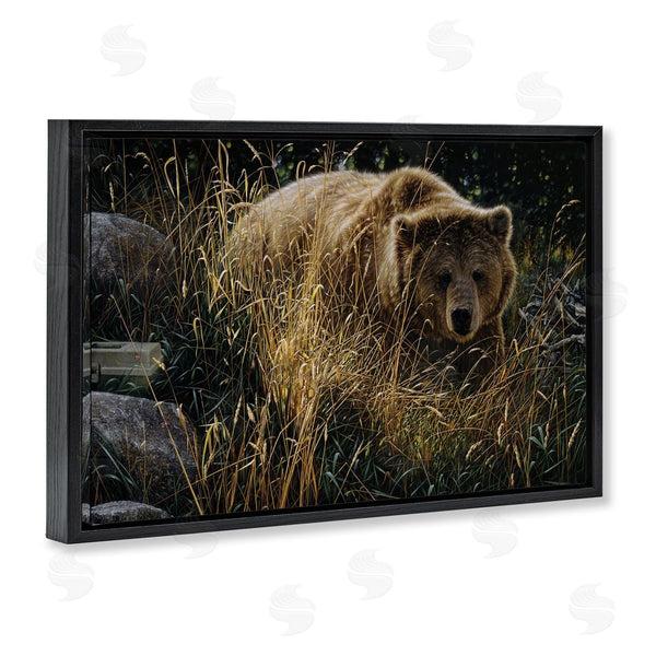 Stupell Industries Collin Bogle | Crossing Paths Grizzly Bear