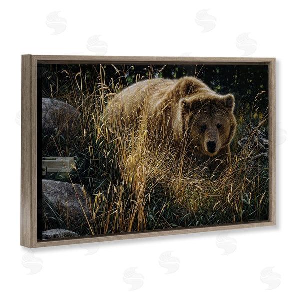 Stupell Industries Collin Bogle | Crossing Paths Grizzly Bear
