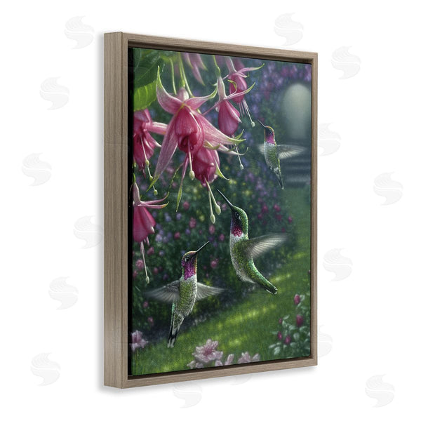 Stupell Industries Collin Bogle | Hummingbird Haven Garden