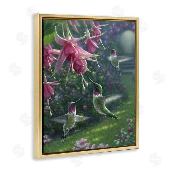 Stupell Industries Collin Bogle | Hummingbird Haven Garden