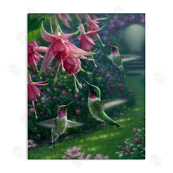 stupell industries Collin Bogle | Hummingbird Haven Garden