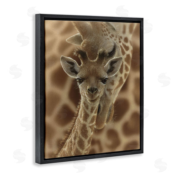Stupell Industries Collin Bogle | Newborn Giraffe Calf