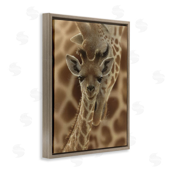 Stupell Industries Collin Bogle | Newborn Giraffe Calf