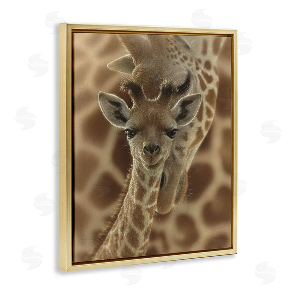 Stupell Industries Collin Bogle | Newborn Giraffe Calf