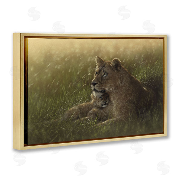 Stupell Industries Collin Bogle | Safe Haven Lion Cub