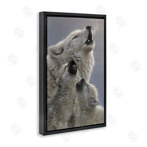 Stupell Industries Collin Bogle | Singing Lessons White Wolves