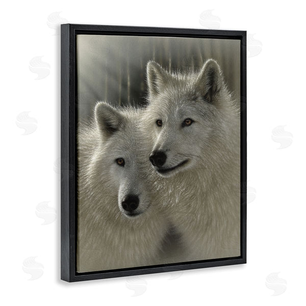 Stupell Industries Collin Bogle | Sunlit Soulmates Wolves