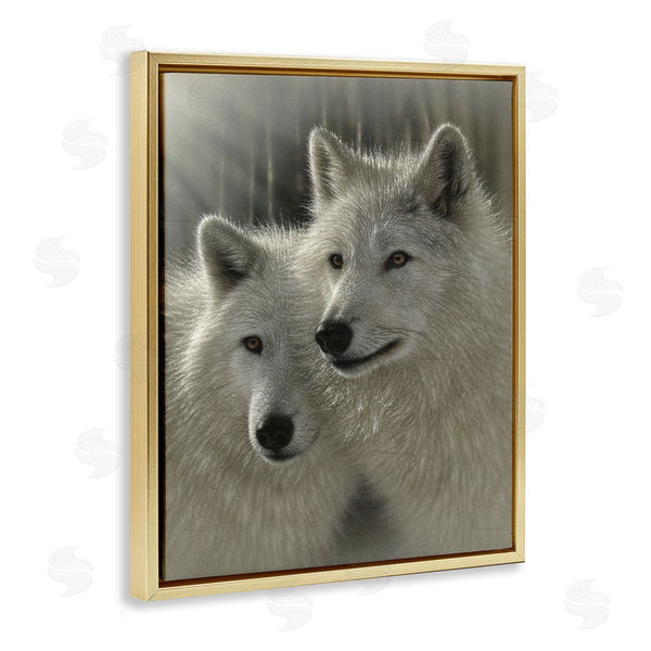 Stupell Industries Collin Bogle | Sunlit Soulmates Wolves