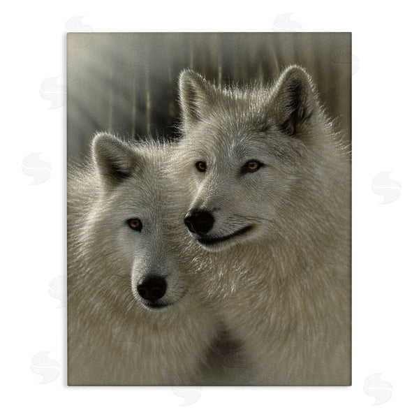 stupell industries Collin Bogle | Sunlit Soulmates Wolves