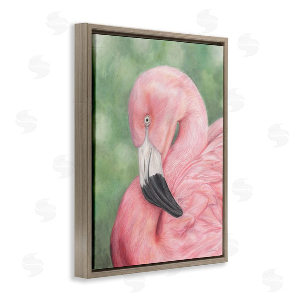 Stupell Industries Connie Resch | Blushing Flamingo Visage