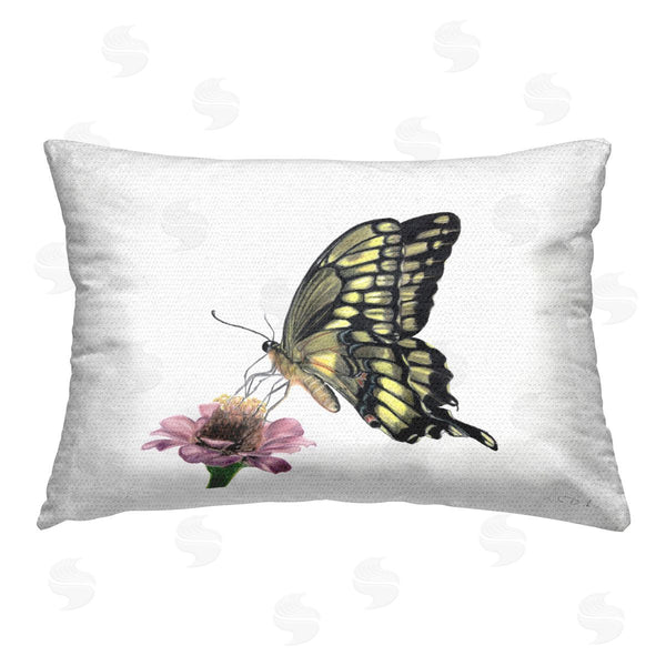Stupell Industries Connie Resch | Minimal Butterfly & Flower