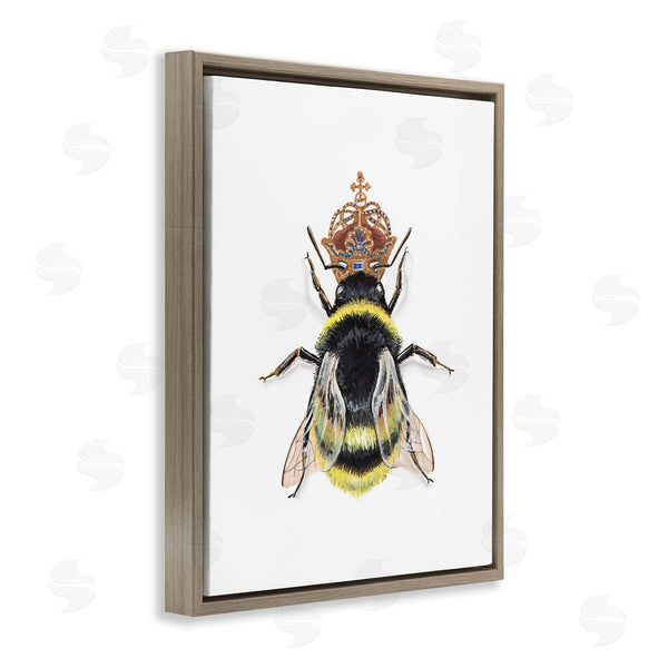 Stupell Industries Connie Resch | Queen Bee With Crown Wall Art
