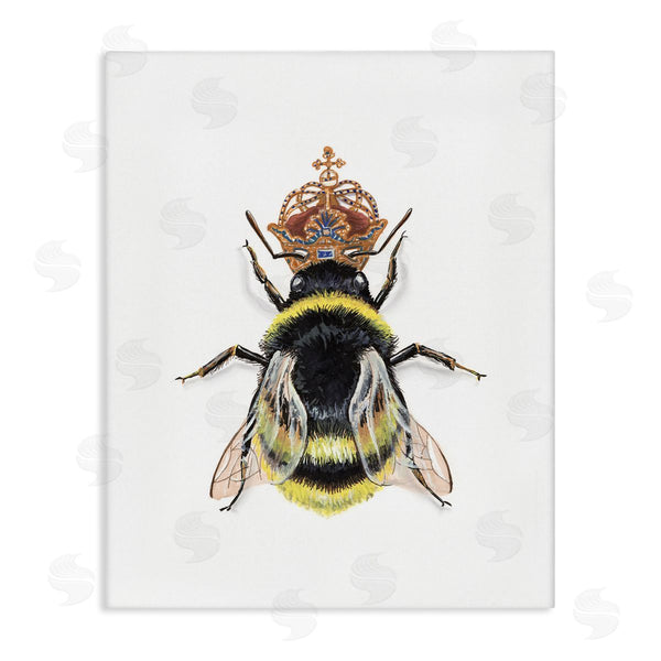 stupell industries Connie Resch | Queen Bee with Crown Wall Art
