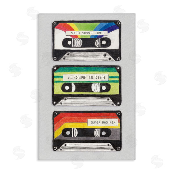 stupell industries Connie Resch | Retro Cassette Tapes