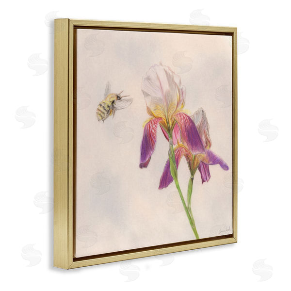 Stupell Industries Connie Resch | Spring Offerings Bee Wall Art
