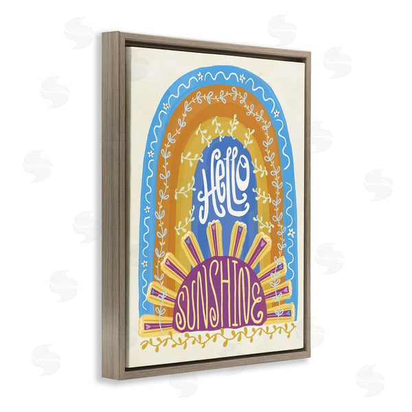 Stupell Industries Connie Summers | Boho Hello Sunshine Wall Art