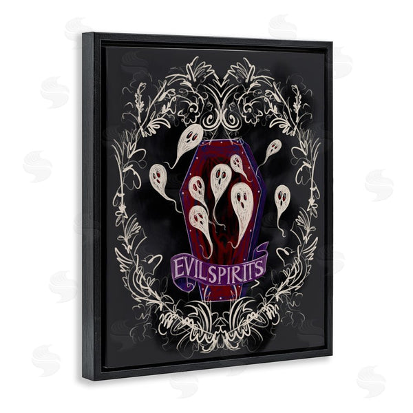 Stupell Industries Connie Summers | Evil Spirits Ghosts Wall Art